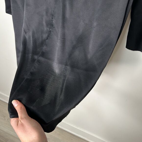 Reformation Black Mini Dress - Picture 8 of 12